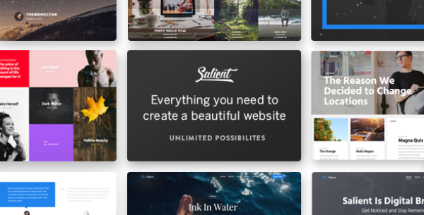 Salient - Responsive Multi-Purpose Theme